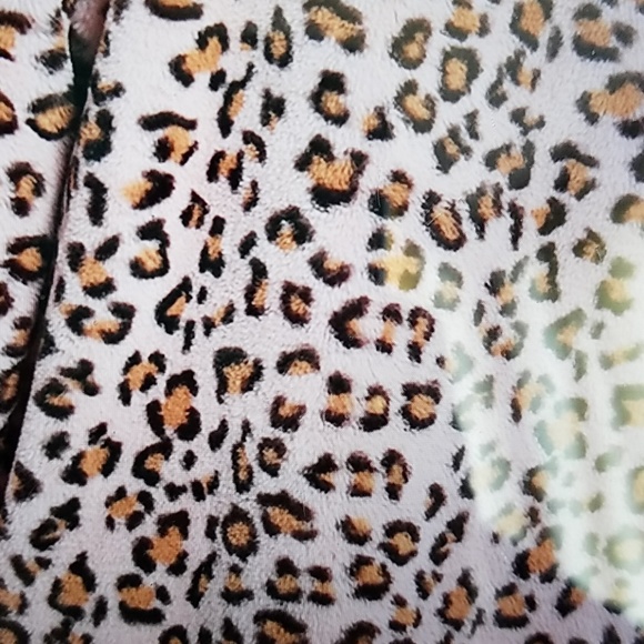 SALE Last 1! Boho leopard delight PINK faux - Picture 5 of 8